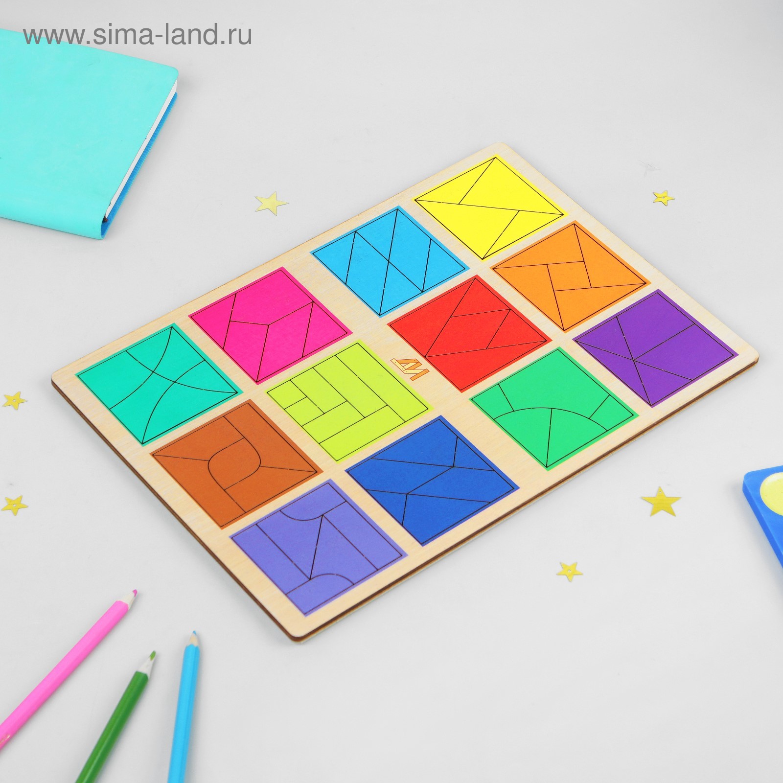 «Сложи квадрат» 3 уровень (2729099) - Купить по цене от 420.00 руб ...