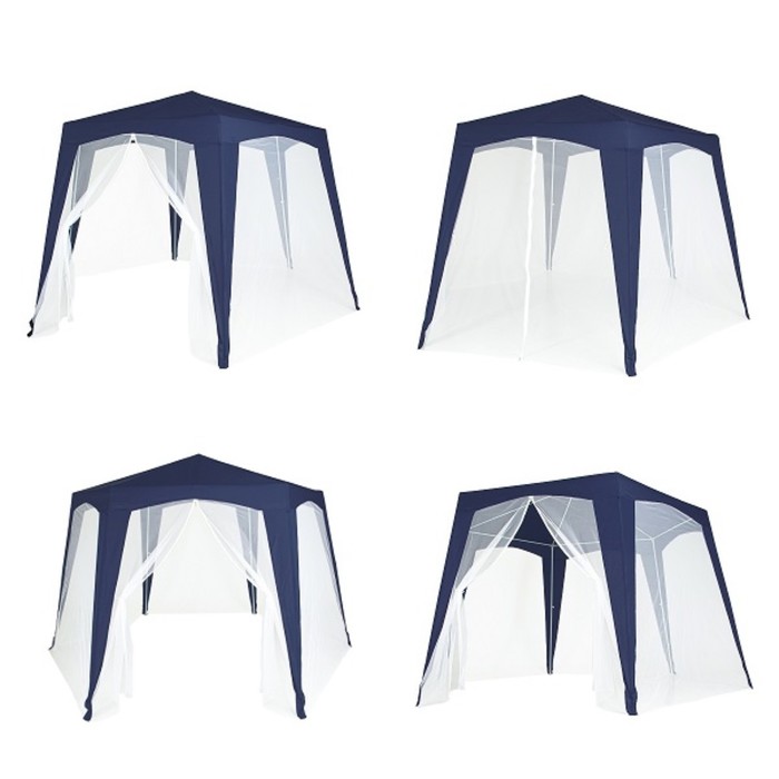Тент-шатер садовый из полиэстера №61, 260х200х200 см, - фото 1884801501