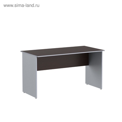 Стол письменный IMAGO «СП – 3», 1400×720×755 мм, цвет венге магия/металлик