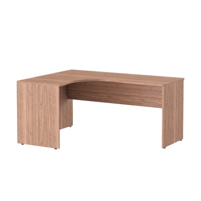 Стол криволинейный IMAGO «СА – 4Л», 1600×600(1200)×755 мм, цвет ясень шимо тёмный