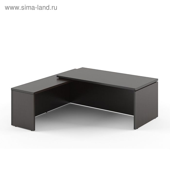 Стол руководителя TORR TCT 1820L, венге магия