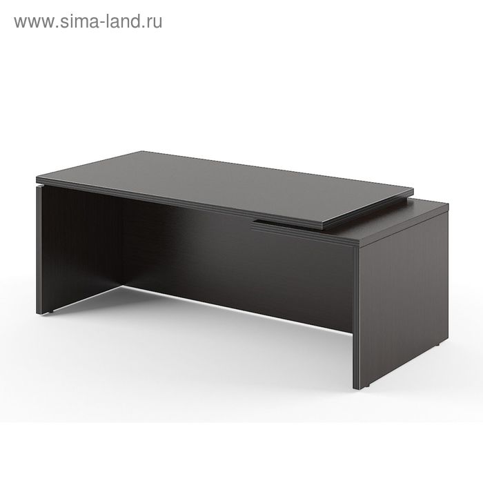 Стол руководителя TORR TCT 209R, 2000×750×900 мм, цвет венге магия - Фото 1