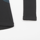 Термобельё женское (джемпер, лосины) цвет чёрный/голубой, размер 42 - Фото 4