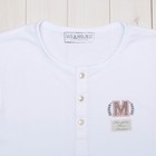 Джемпер мужской (футболка) М-507/1-09 цвет белый, р-р 52 - Фото 3