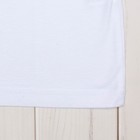 Джемпер мужской (футболка) М-507/1-09 цвет белый, р-р 52 - Фото 6