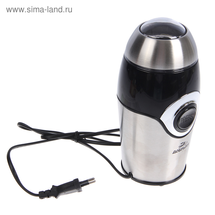 Кофемолка "Добрыня" DO-3704, 200 Вт, 50 гр, серебристый - Фото 1