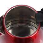 Чайник электрический "Добрыня" DO-1205, 1.8 л, 1500 Вт, красный - Фото 2