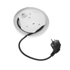 Чайник электрический "Добрыня" DO-1214, металл, 2 л, 2000 Вт, белый с синими цветами - Фото 5