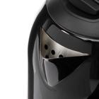 Чайник электрический "Добрыня" DO-1215, металл, 2 л, 2200 Вт, черный с цветами - Фото 2
