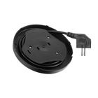 Чайник электрический "Добрыня" DO-1215, металл, 2 л, 2200 Вт, черный с цветами - Фото 5