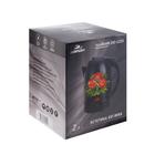 Чайник электрический "Добрыня" DO-1215, металл, 2 л, 2200 Вт, черный с цветами - Фото 7