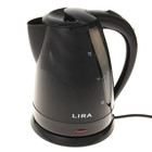 Чайник электрический LIRA LR 0113 black, 1.8 л, 1800 Вт, черный - Фото 1