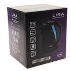 Чайник электрический LIRA LR 0113 black, 1.8 л, 1800 Вт, черный - Фото 6