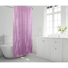 Штора для ванной Rigone, 180 х 200 см, цвет лиловый - Фото 1