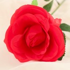 Цветы искусственные "Роза Глория" 9х60 см, красный - Фото 2