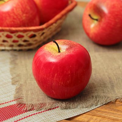 Муляж «Яблоко розовое», 7×6 см