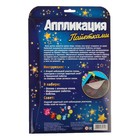 Аппликация пайетками с клеевым слоем "Сова", 21×30 см - Фото 3