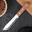 Нож кухонный для мяса Universal, лезвие 15 см, сталь AISI 420, деревянная рукоять - фото 8592986