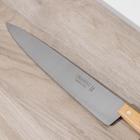 Нож кухонный Carbon поварской, лезвие 25 см, с деревянной ручкой - Фото 2