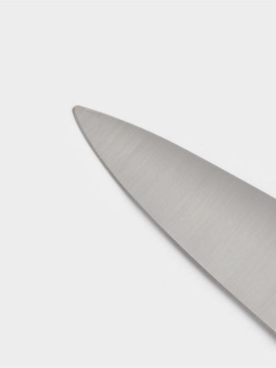 Нож кухонный Carbon поварской, лезвие 30 см, с деревянной ручкой