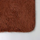 Набор ковриков для ванной и туалета Доляна «Пушистик», 3 шт, 32×40, 40×50, 50×80 см, цвет коричневый - Фото 2