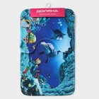 Коврики для ванны и туалета Доляна «Морской мир», 2 шт., 40×50, 50×80 см - Фото 6