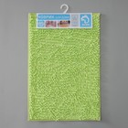 Коврик для ванной Доляна «Букли длинные», 40×60 см, цвет зелёный - Фото 5