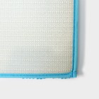 Коврик для ванной Доляна «Букли длинные», 40×60 см, цвет синий - Фото 4