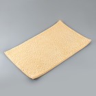 Коврики для ванной и туалета Доляна «Букли», 2 шт., 40×50, 50×80 см бежевый - Фото 4