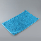 Набор ковриков для ванной и туалета «Букли», 2 шт, 40×50, 50×80 см, цвет синий - Фото 4