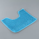Набор ковриков для ванной и туалета «Букли», 2 шт, 40×50, 50×80 см, цвет синий - Фото 5