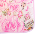 Набор ковриков для ванны и туалета «Розы», 2 шт: 40×50, 50×80 см, цвет розовый - Фото 2