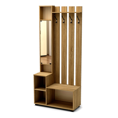 Прихожая В-3 левая, 852х359х1948, Дуб сонома