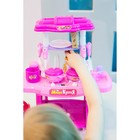 Игровой модуль кухня «Готовим весело» с аксессуарами, свет, звук, высота 46 см - Фото 5