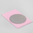 Подставка под диск для стемпинга, d = 5,9 см, цвет розовый - Фото 3