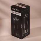 Органайзер для ватных дисков, с крышкой, d=6.5×19.5 см, прозрачный - Фото 6