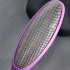 Пилка для пяток, металлическая, с пилкой на ручке, 17 см, МИКС - Фото 3