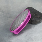 Пилка для пяток, двусторонняя, металлическая/наждачная, 8.5 см, МИКС - Фото 2