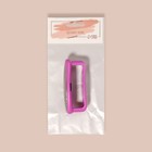 Пилка для пяток, двусторонняя, металлическая/наждачная, 8.5 см, МИКС - Фото 12