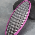 Пилка для пяток, двусторонняя, металлическая/наждачная, 8.5 см, МИКС - Фото 6