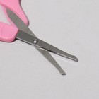 Ножницы, безопасные, прямые, 11 см, цвет МИКС - фото 8345197