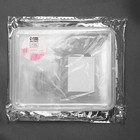 Контейнер для хранения мелочей, 11,5 × 9 × 2,8 см, цвет прозрачный - Фото 3