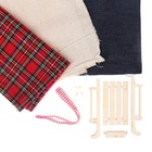 Мягкая игрушка «Домашний медведь Брайн», набор для шитья, 18 × 22 × 3.6 см - Фото 3