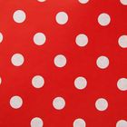 Бумага упаковочная крафт "Круги", красная, 0.7 х 10 м - Фото 2