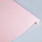 Бумага упаковочная крафт "Снежинка", розовая, 0.7 х 10 м - Фото 1