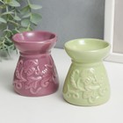 Аромалампа для эфирных масел «Виноградная лоза», керамика, 8×6.5×6.5 см, МИКС - Фото 1