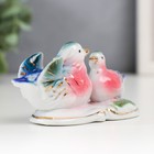Фигурка керамика «Уточки-мандаринки в пруду», 4.5×3.5×9.5 см - Фото 2