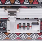 Шкатулка "Индийские слоны" охра и кирпич 11,5х24,5х15,5 см - Фото 3