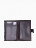 Обложка для документов 3 в 1, TEXTURA, на кнопке: для автодокументов, паспорта, купюр, коричневая - Фото 4