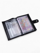 Обложка для документов 3 в 1, TEXTURA, на кнопке: для автодокументов, паспорта и купюр, чёрная - Фото 9